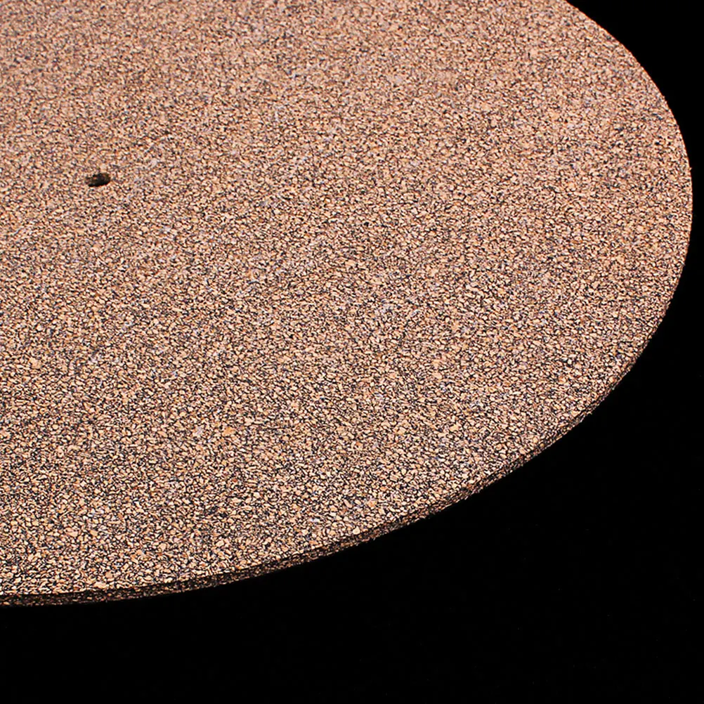 

2pcs 12 Cork Vinyl Record Mats Turntable Disc Pads Shock Vinyl Record Player Pad Absorbing Groove Free DJs Accessories