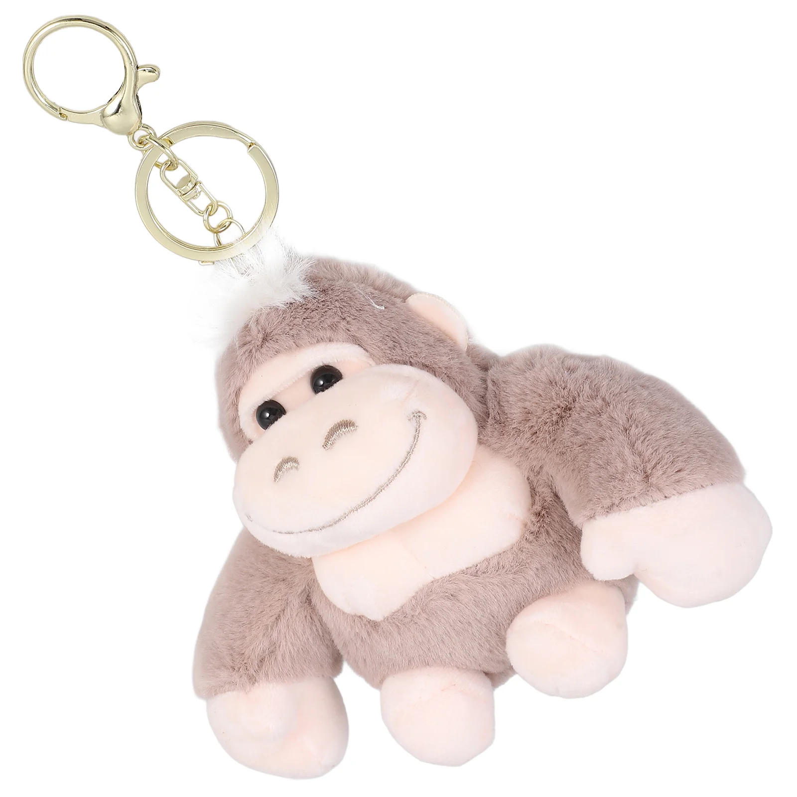 

Orangutan Keychain Decorative Bag Pendant Plush Gorilla Pendants Toys Gift Keyring Animal Stuffed Bags Accessories Keychains