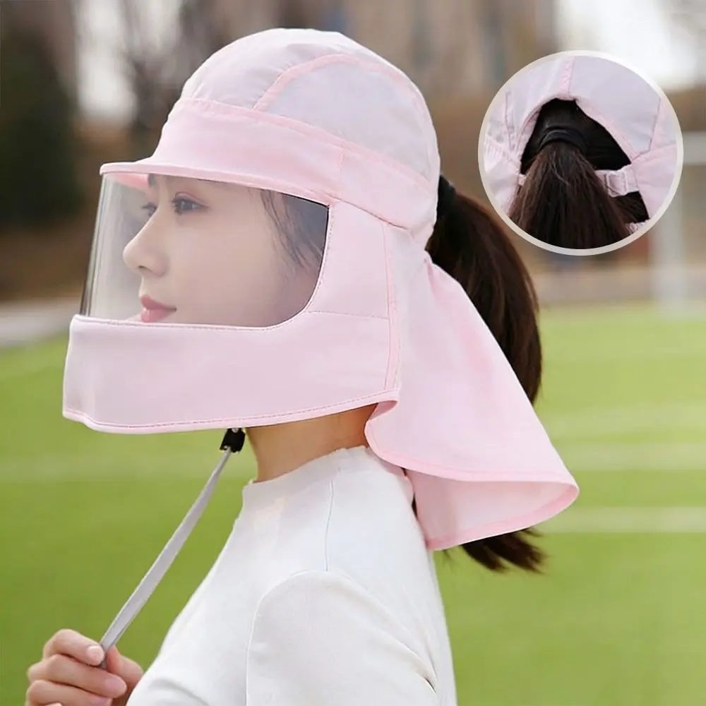 New Anti-UV Summer Sun Hats Shades Neck Breathable Sunshade Hat Cycling Sun Hat Outdoor