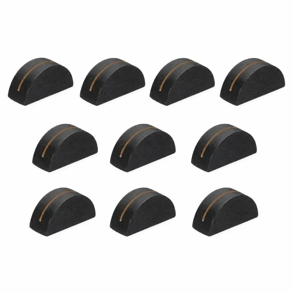 10pcs Multifunctional Wooden Wood Card Holder Semicircle Art Crafts Place Card Holders Table Number Stands Home Decor