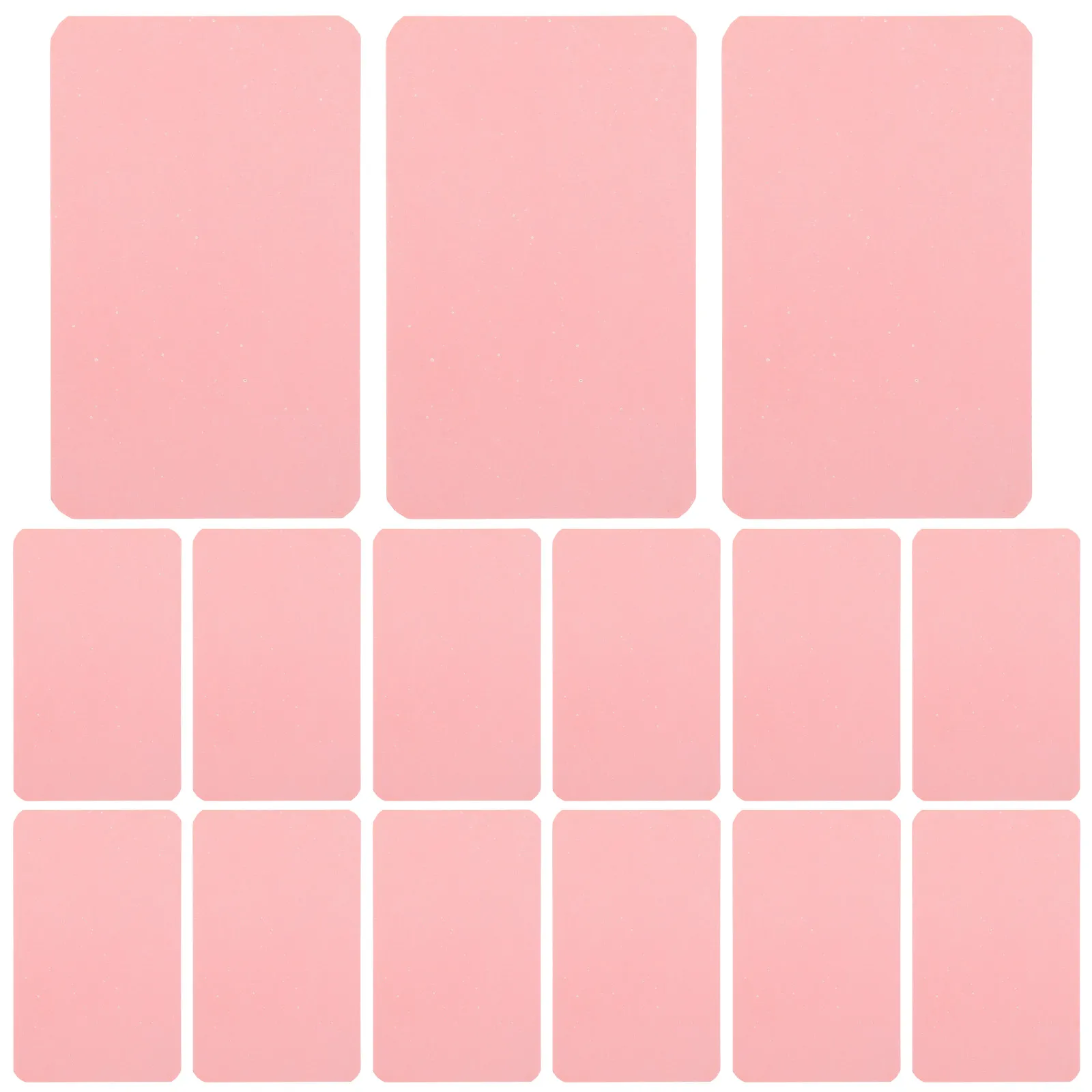100 Pcs Message Note Paper Tag Blank Notecards Greeting Pink Small for Notes Compact Graffiti