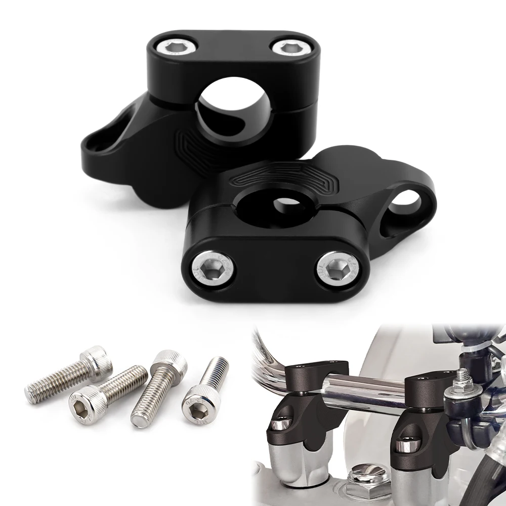 

Fit For Triumph Speed Triple 675 750 900 955i 1050i Speed Triple SPEED FOUR Handlebar Riser 22mm 7/8" Back Moved Mount Risers