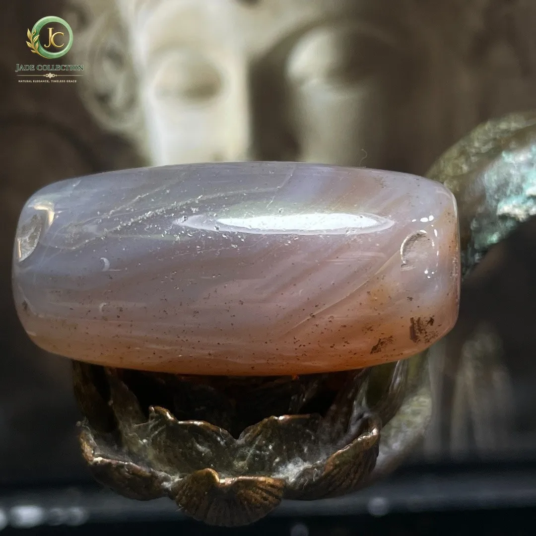 Tibetan Nepalese Himalayan Bead Ancient Agate Old Dzi Talisman eye Bead Amulet