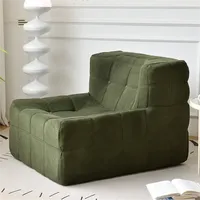 Lazy  Floor Sofa Lounger Living Room Balcony Sofa Chair Relax Retro Foam Sofa Couch Single Seat Fireside Armless Bean Bag Chair