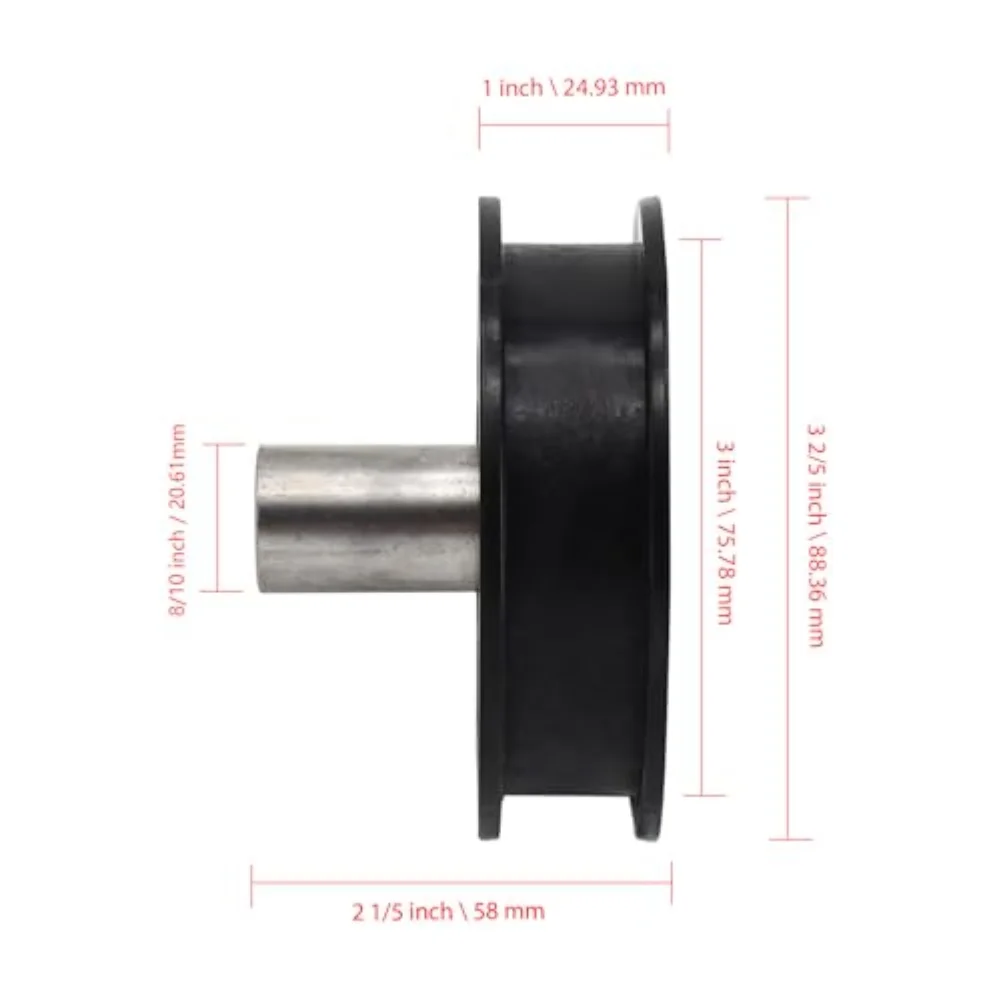Flat Idler Pulley 179114 for Craftsman and For POULAN for Lawn Mowers Engineered for Efficient Mower Functionality