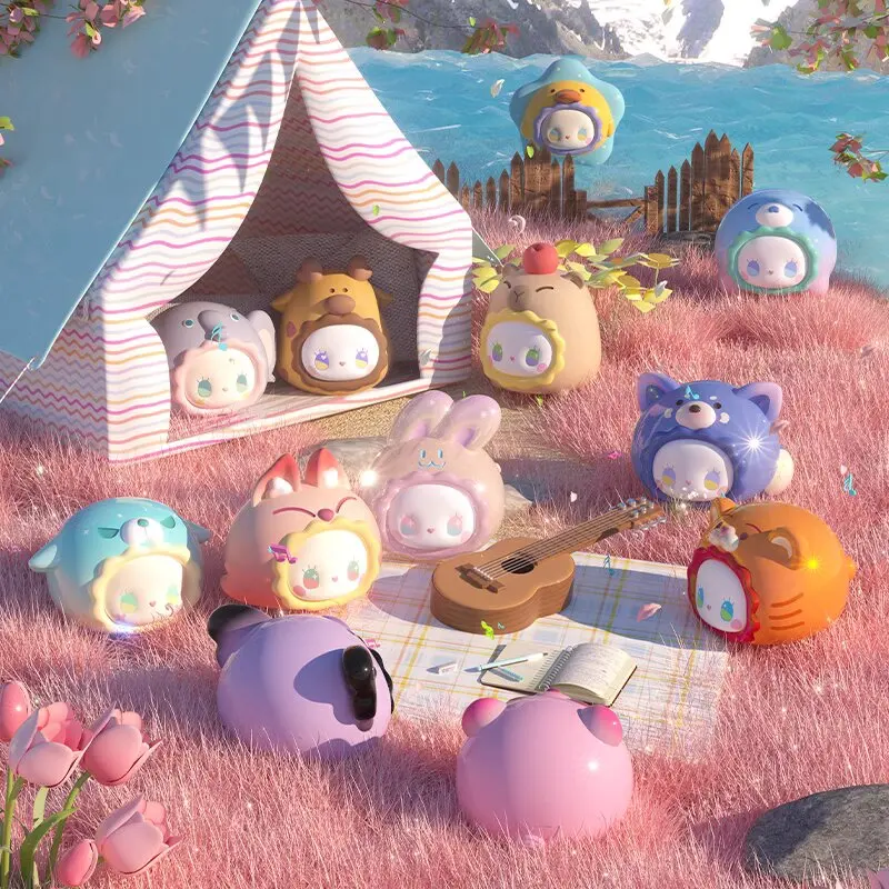 엠마 비밀 숲 시리즈 오션 버블 귀여운 과립 귀여운 선물 유행 동물 장식 귀여운 곡물 데스크탑 컬렉션 선물