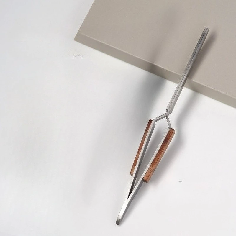 Nagel Gestaltung Pinzette Kurve Kneifen Werkzeug Gel Schnelle Gebäude Verlängerung Holzgriff Tipps Clips Nail art Design Maniküre Werkzeuge