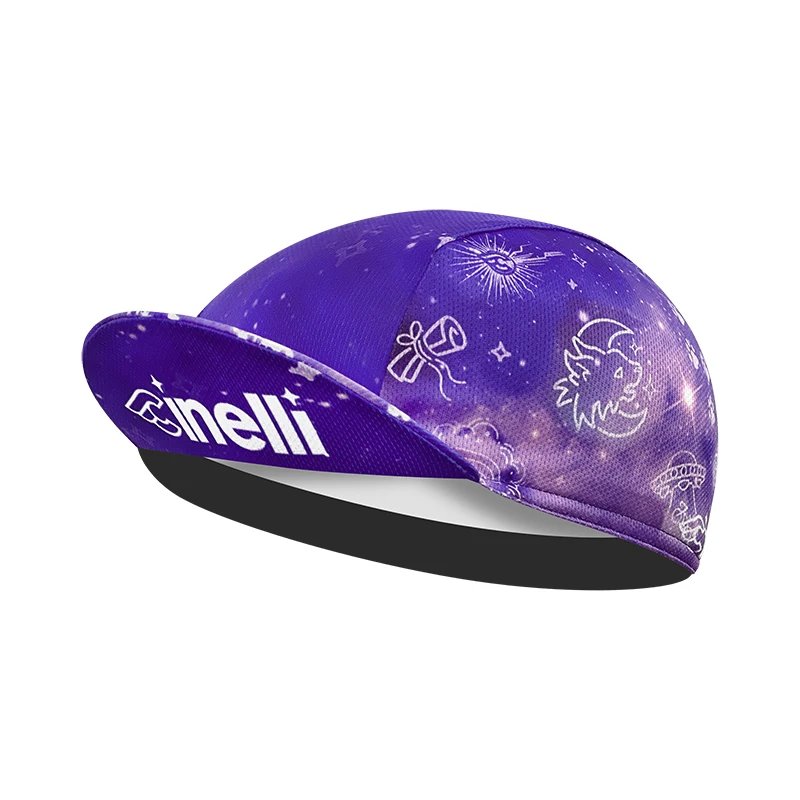 Polyester Quick Dry Cycling Men\'s Caps Road Bike Sports  Universal Size Summer Cool Cartoon Print