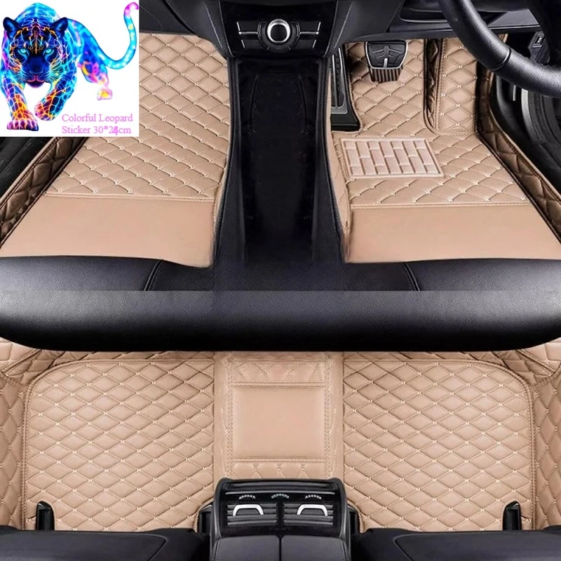 Custom Fit For Cadillac CT6 PLUG-IN 2017-2020 Car Floor Mats Waterproof Car Accessories Carpets Covers Left /Right Hand Drive