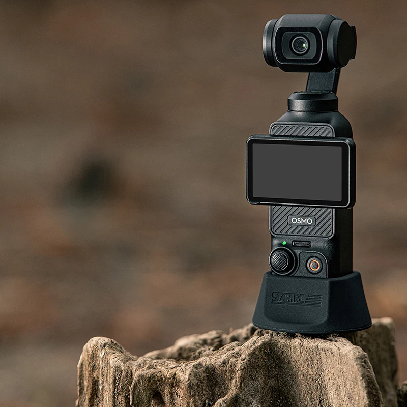 قاعدة سطح مكتب سيليكون لجيب DJI Osmo 3 ، مانع للانزلاق ، تمديد ثابت ، مانع للانزلاق ، حامل ثابت ، دعم للتوسع
