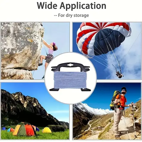 로프 와인 더 코드 사다리 스풀 라인 주최자 텐트 가이 라인 도구 캠핑 낚시 로프 권선 및 보관 도구 라인 권선 디스크