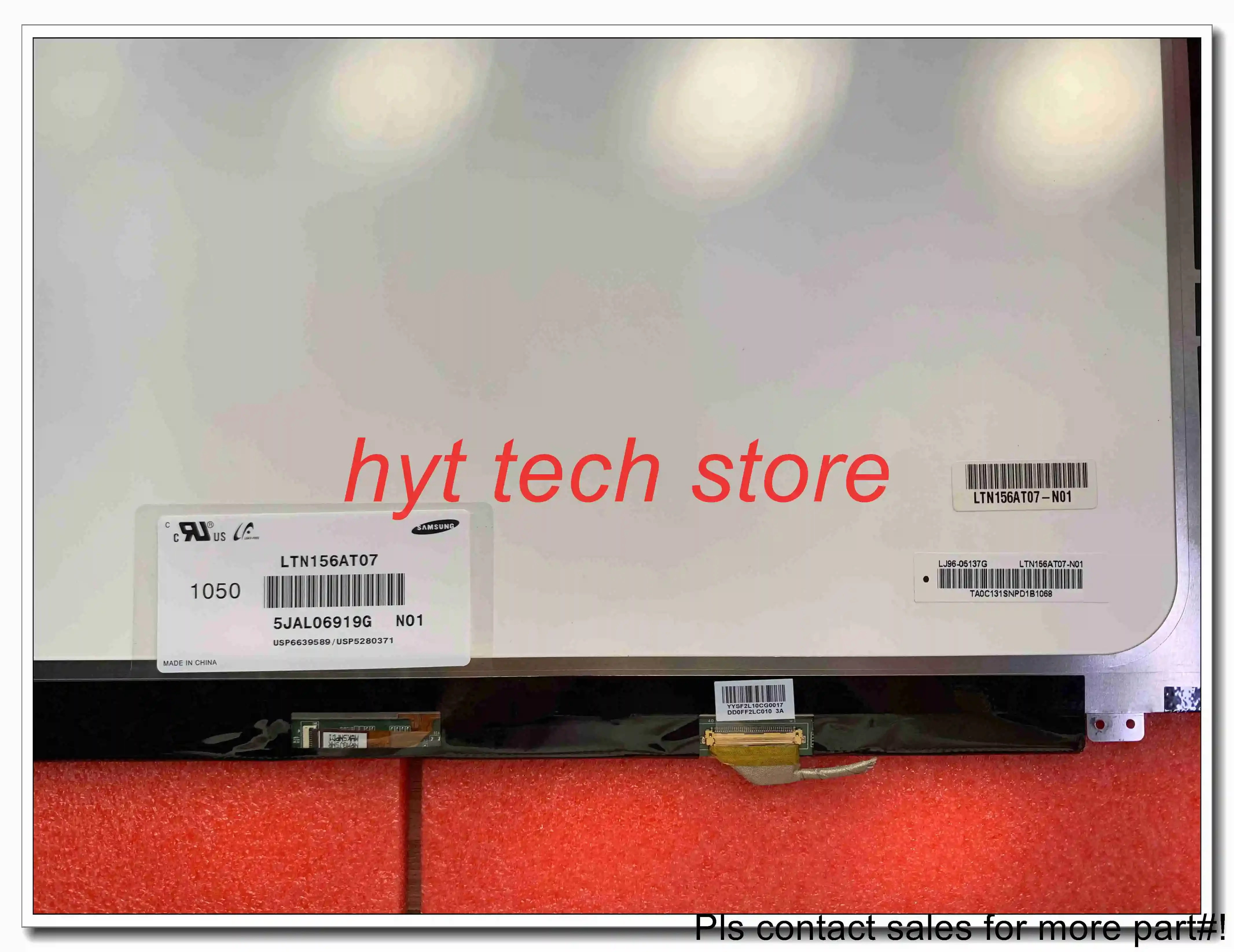 15,6-Zoll-LCD-Panel LTN156AT07 LTN156AT07-A01 1366*768 100 % vor dem Versand getestet