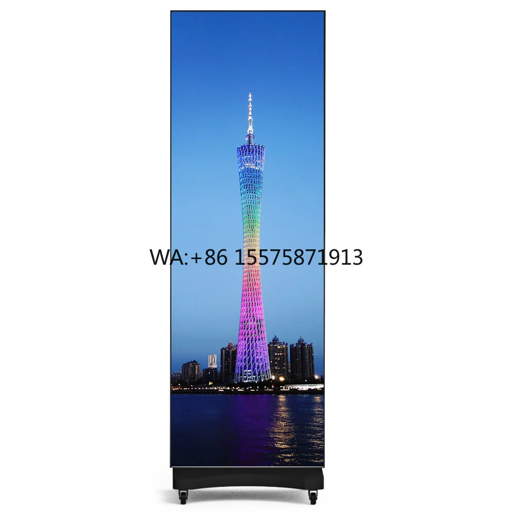High Quality Led Poster Display Screen P0.9 High Resolution Led Display Solution Led Screen for Advertising Convenience Stores