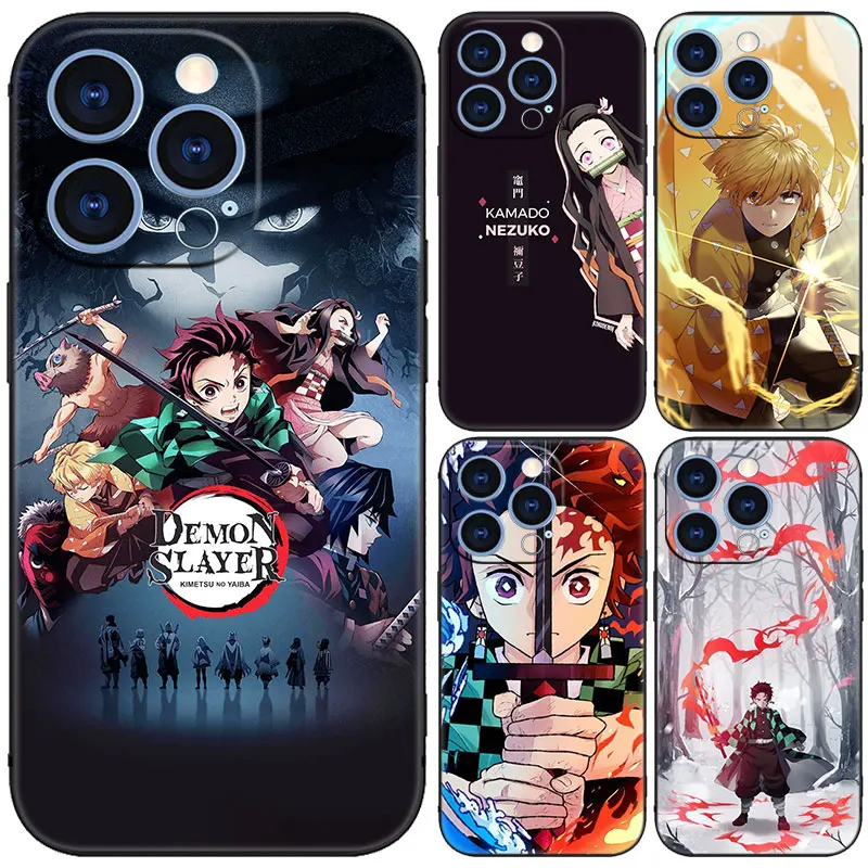 Anime Demon Slayer Kmetsu no Yaiba Phone Case For Honor 200 90 Lite X7B X6 X8B X6A X6S X7A X8A X9A X9B X5 Plus 70 20Pro 10Lite