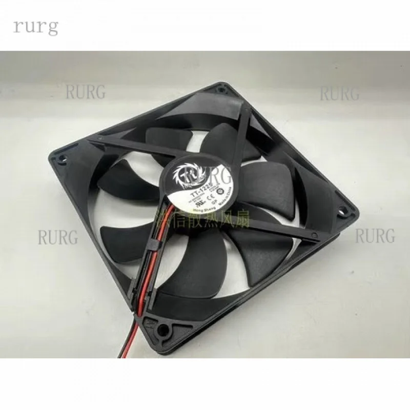 L 1 قطعة لمروحة Tt Thermaltake TT-1225 A1225L12S 12025 12 سنتيمتر 12 فولت 0.30A 2 سلك #2