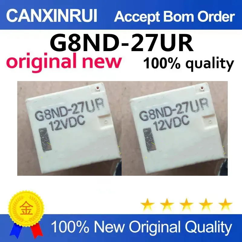 G8ND-27UR 12VDC Window lift relay with dual coil one open one closed common fixed contact