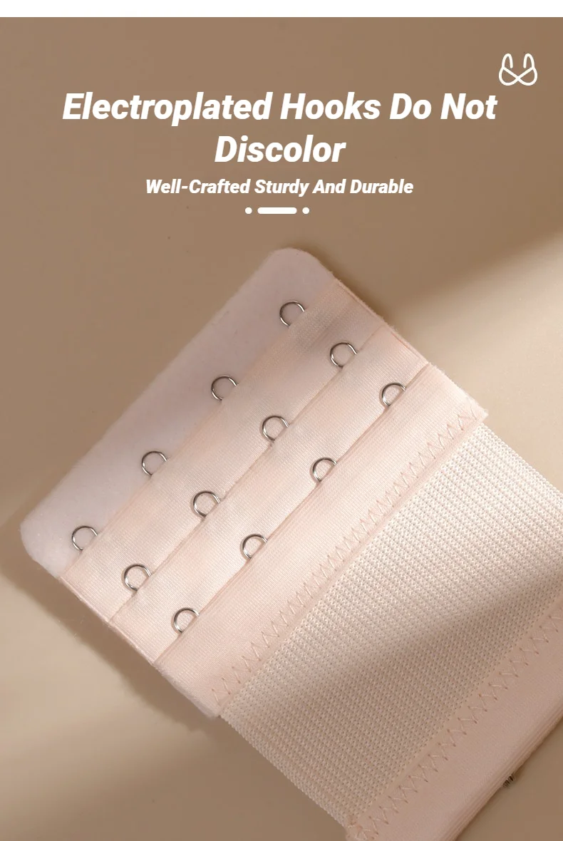 2 Rows 3 Rows 4 Rows Bra Extenders Strap Extension Belt Women Adjustable Lengthened Hook Buckle Intimates Comfortable Adjustable