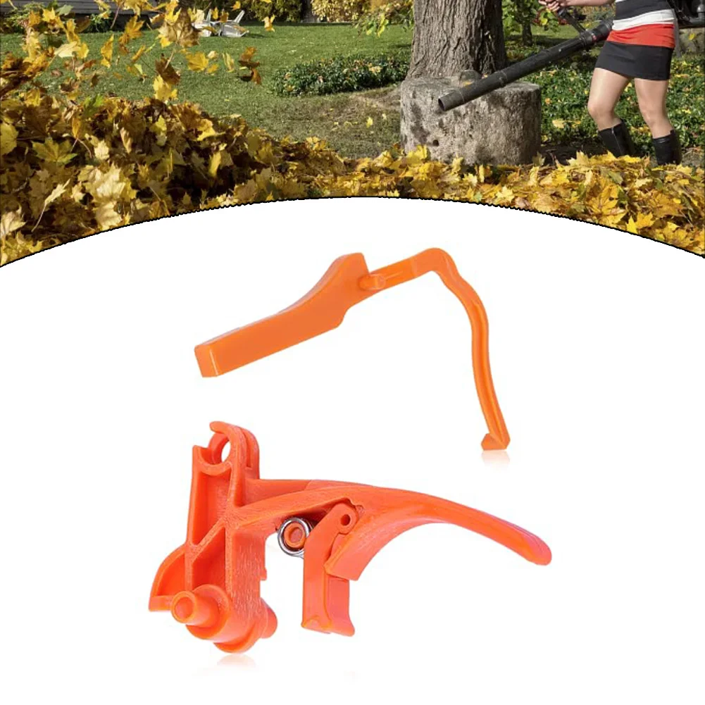 Trimmer Trigger Interlock Replacement Outdoor Tool Replacement Part Throttle Trigger Robust Materials Seamless Integration