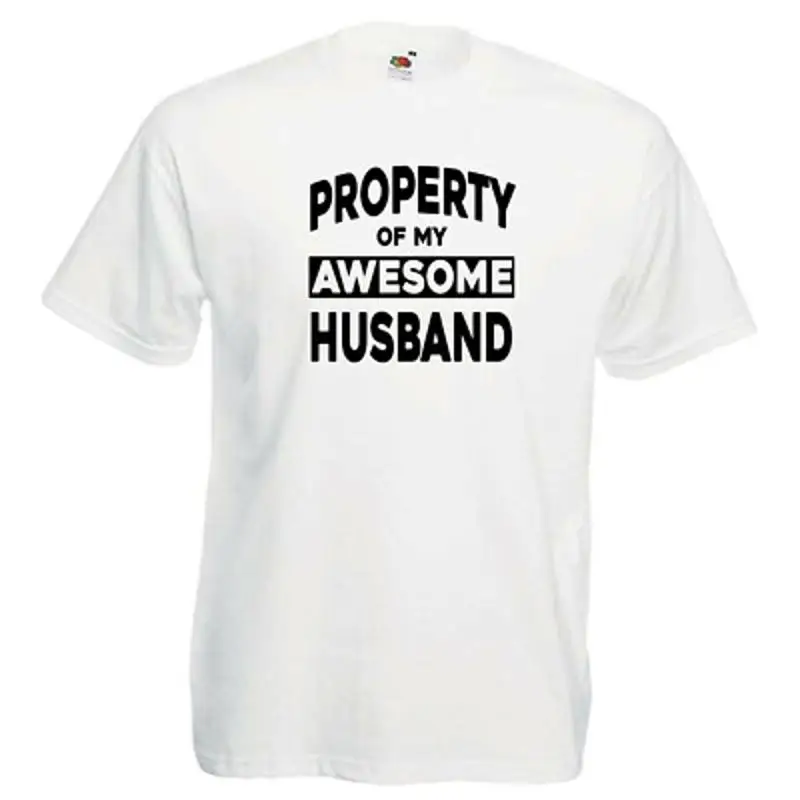 Awesome Husband Property Wife T-Shirt