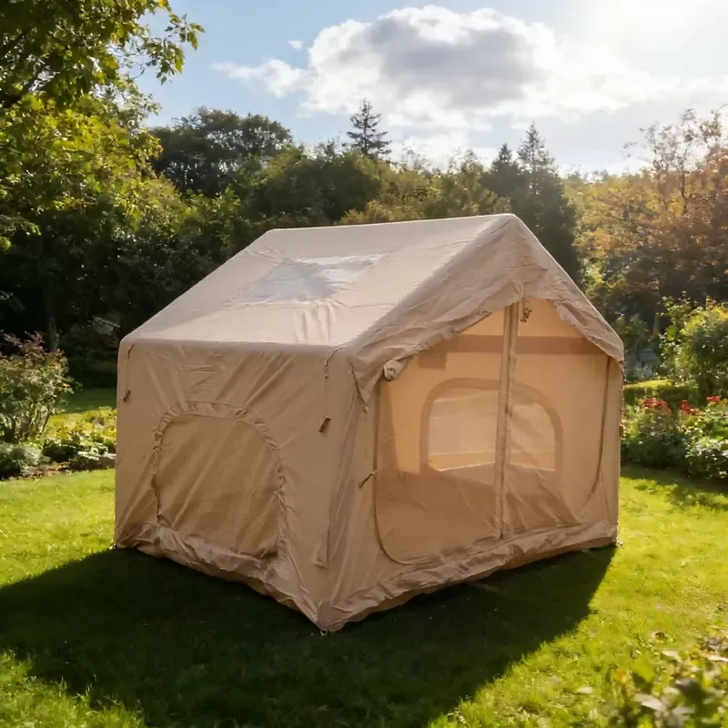 Factory Price Light Weighting 300D Oxford Waterproof Air Tent With Skylight for Outdoor Camping and Events