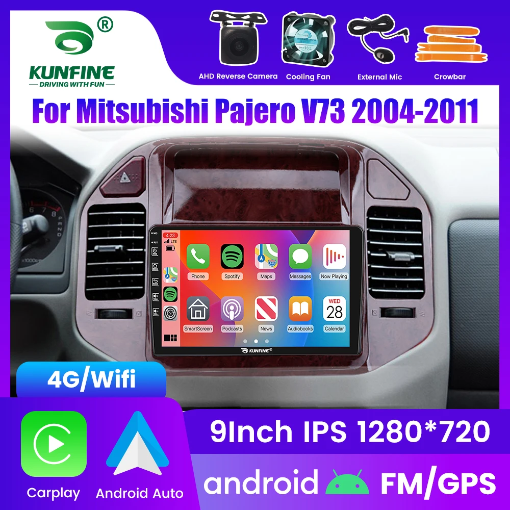

2Din Android Car Radio For Mitsubishi Pajero V73 2004-2011 Video Player GPS Navigation Stereo Audio Head Unit Carplay 4G Wifi