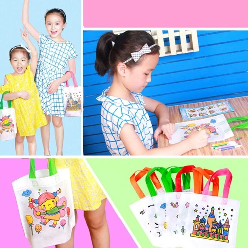 090B Art Party Goodie Bags DIY Ornaments Party Favor for Kids&Adult Supplies