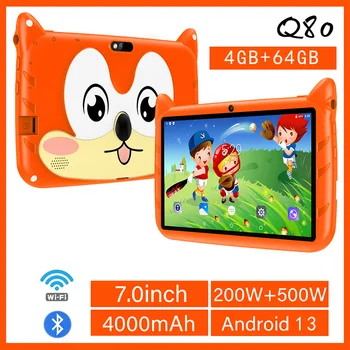Nuevo Google 5G WiFi tabletas para niños 7 pulgadas Quad Core 4GB RAM 64GB ROM barato para niños regalo educativo aprendizaje 4000mAh Tablet Pc