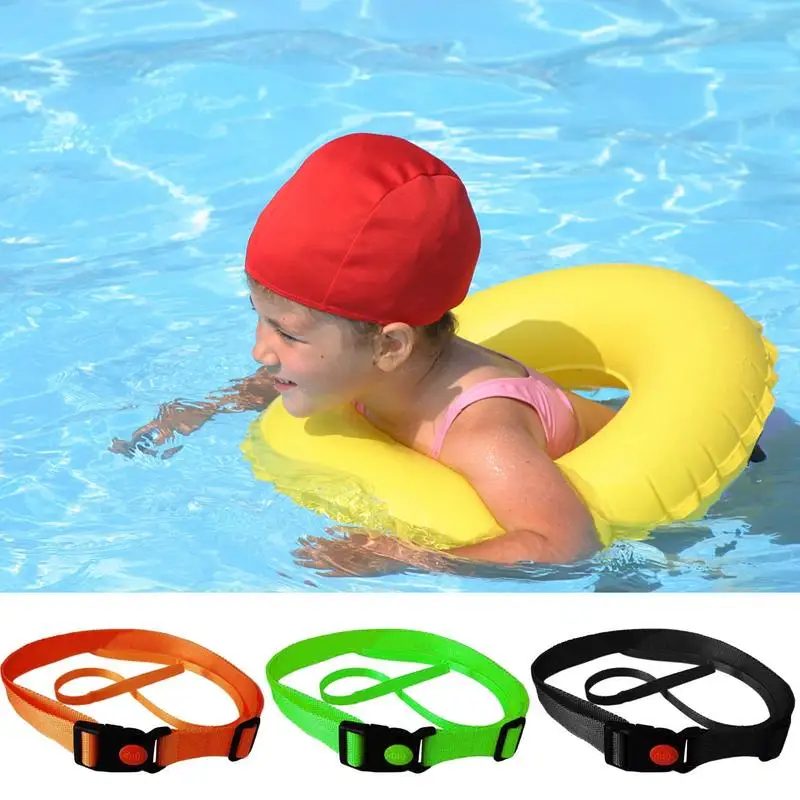 Nadar cintos de treinamento lifebuoy cinta cinto de natação bóia webbing para inflável natação boia tow float airbag