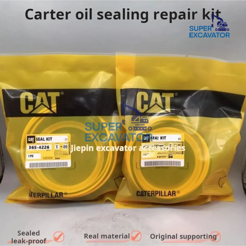 For Caterpillar cat CAT320 323 324 325B C D GC Large and medium bucket small arm cylinder Oil sealing rep Air kit