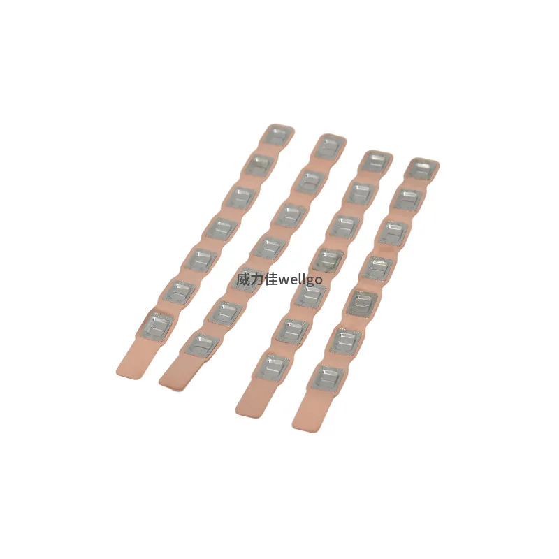 18650/21700 Battery Connector High Current Easy Spot Welding Copper 1 * 7