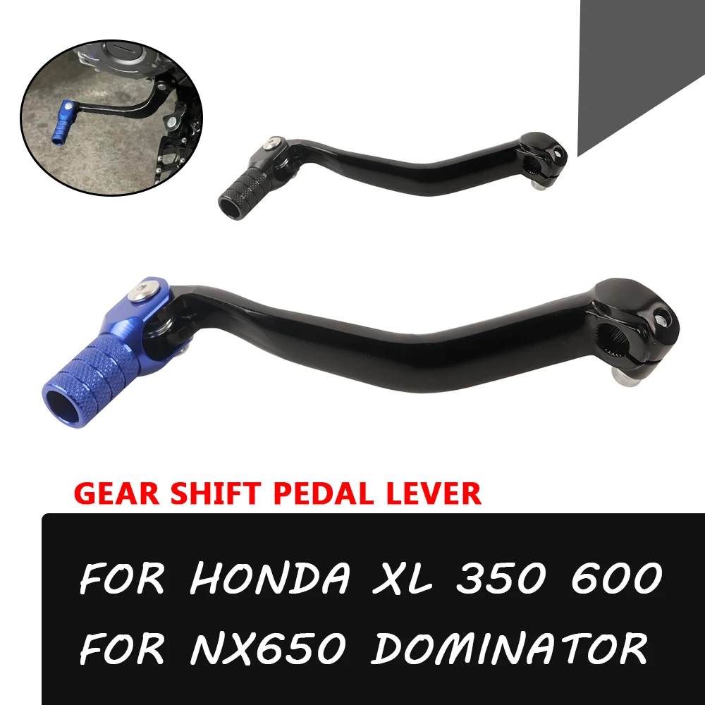 For Honda XL350 XL600 NX650 XL 350 XL 600 NX 650 Dominator Motorcycle Accessories Foldable Gear Shift Lever Pedal Peg Rod Parts