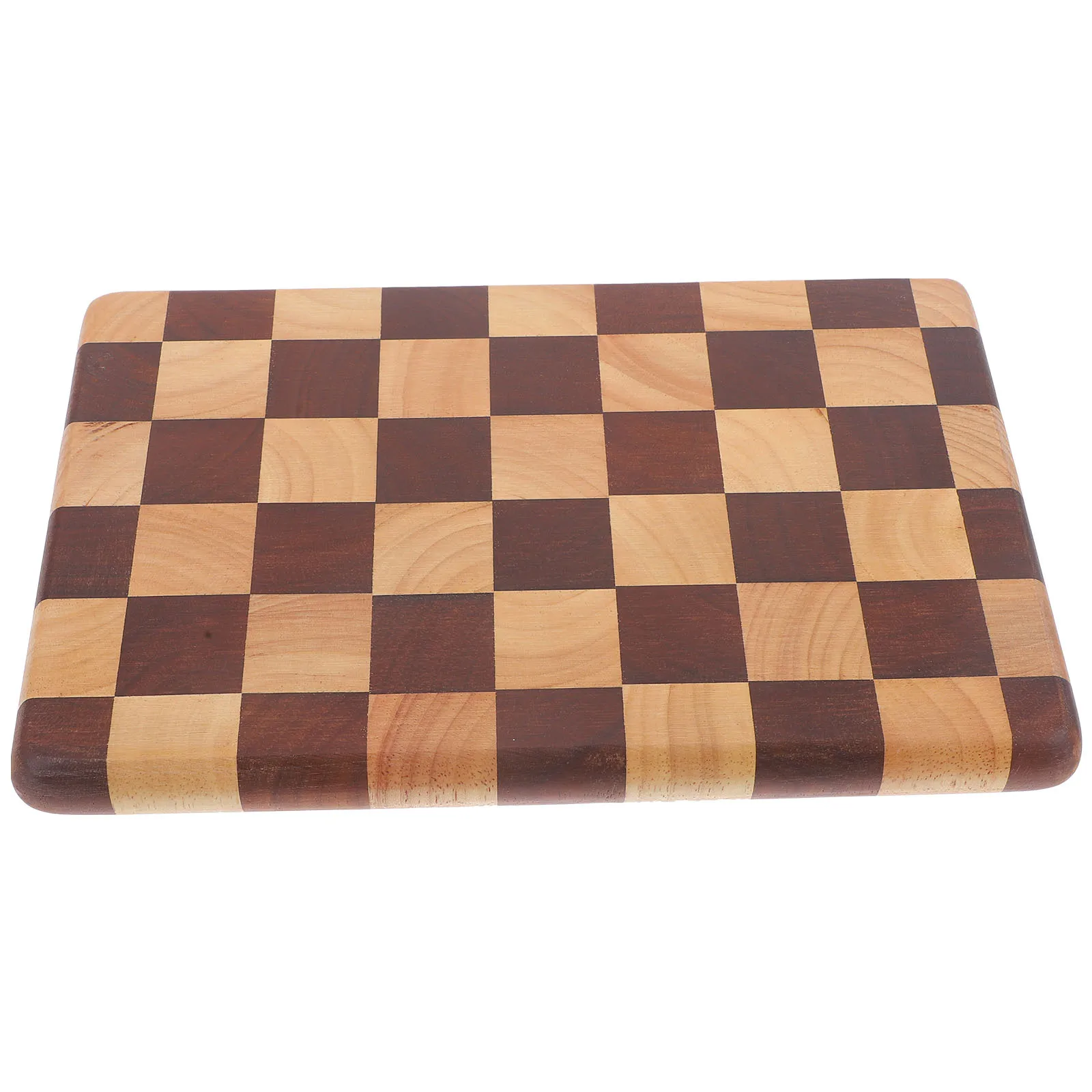 

1pc Checked Cutting Wooden Kitchen Boards For Meat Vegetable Wood Chopping Board Large Food Grade Wood Cutting Board For