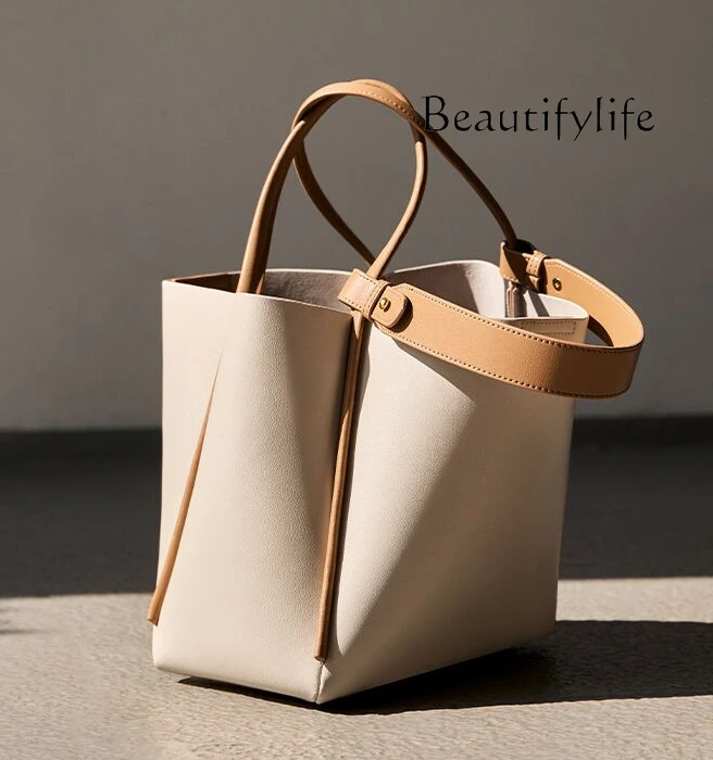 

Women's new summer large-capacity tote bag women's lightweight shoulder leather commuter women's bag