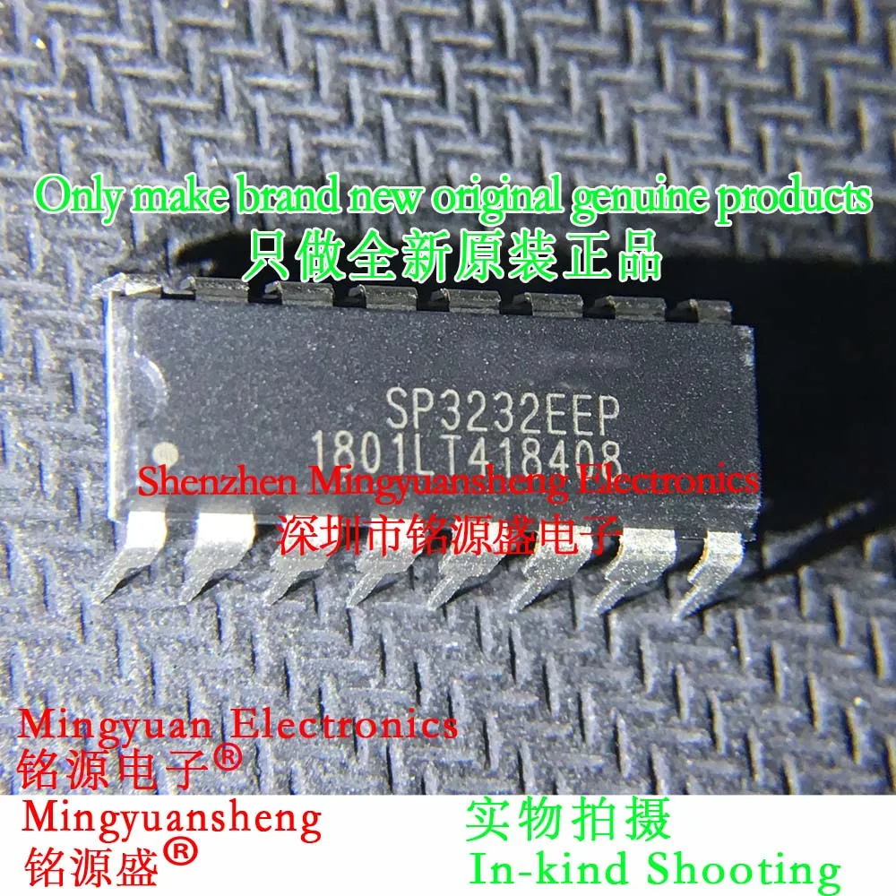 Mingyuan Sheng Brand New Original Genuine Sp3232Eep-L Sp3232Eep Sp3232Ee Sp3232 Package Dip16 Direct Plug Ic Chip