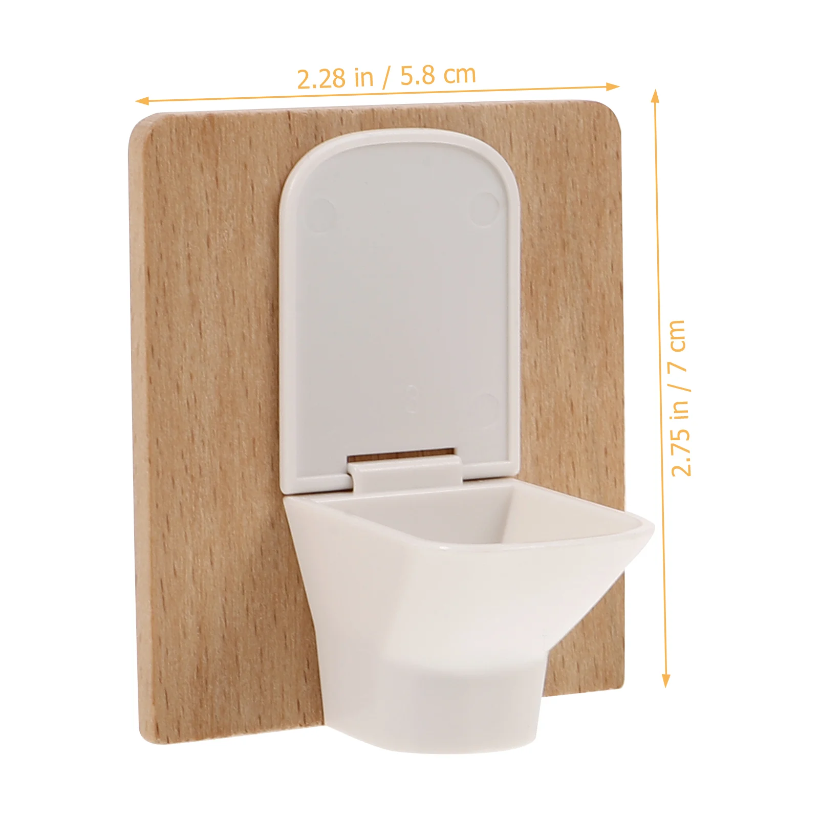 Puppenhaus Toilette Miniaturmöbel Badezimmer Rollenspiel Spielzeug Ornament Dusche Requisite Modell Kleines Dekor Badewanne