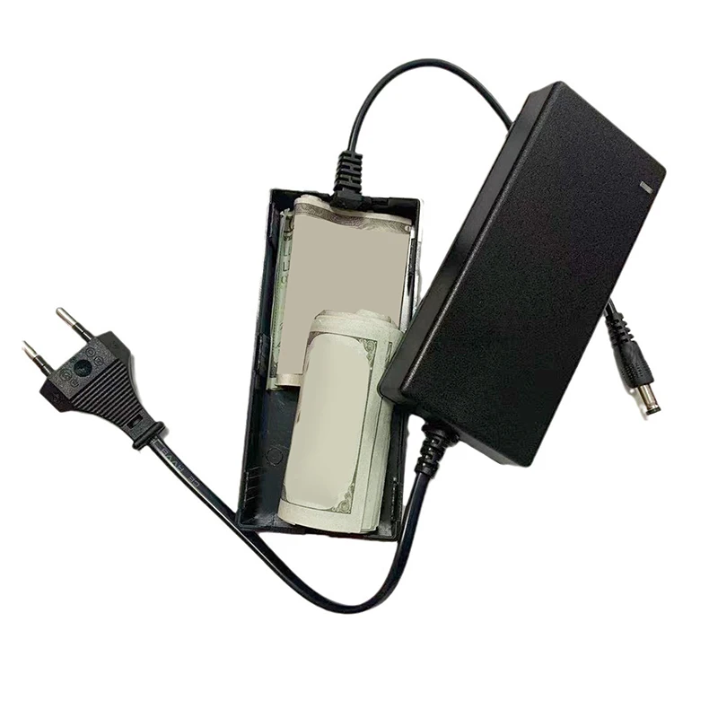 Simulated Computer Charger Money Safe Box Key Cash Hidden Storage Creative Container Hiding Spot Prevent Robbers/Thieves