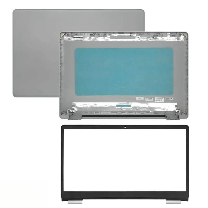 For Inspiron 3500 3501 3502 3505 Vostro 3500 3501 3502 3505 LCD Back Cover Front Bezel Hinges Black Silver Rear Lid Top Case