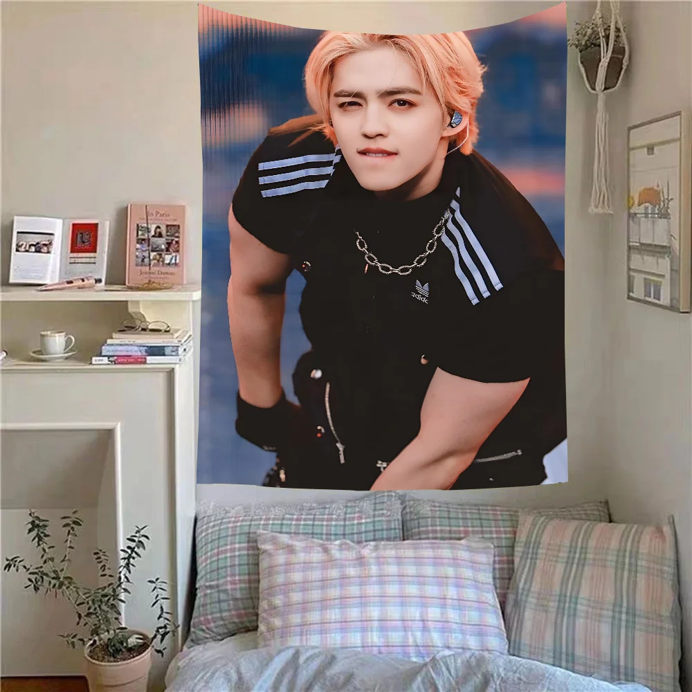Choi Seung Cheol S.COUPS نسيج ديكور غرفة قماش صوفي حفلة معلقة خلفية غرفة ديكور غرفة الطفل