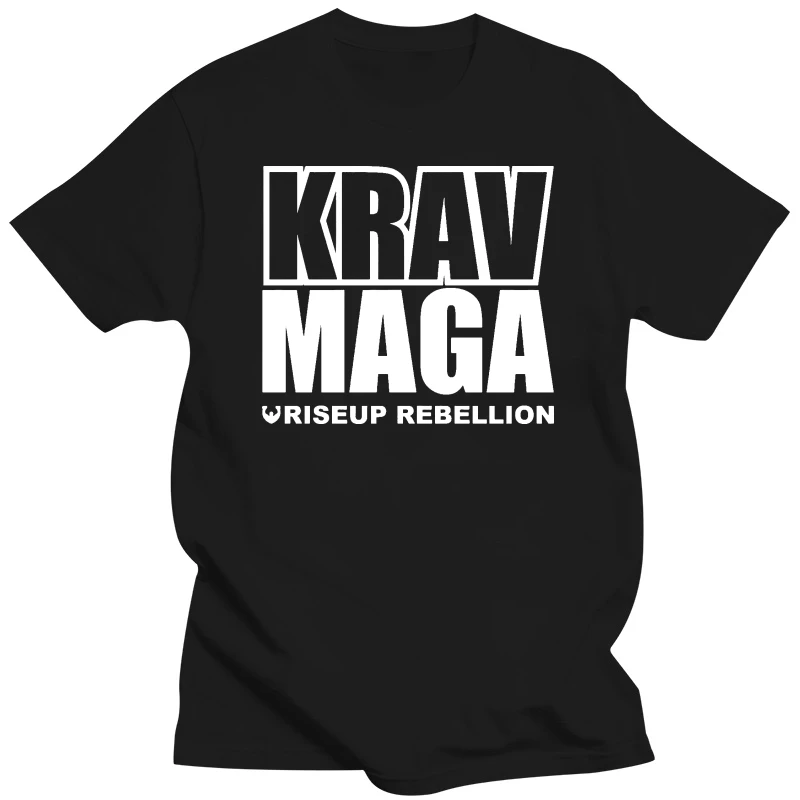 2020 New arrival summer Fashion Summer Tops Tees T Shirt  KRAV MAGA arti marziali custom T-shirt printing