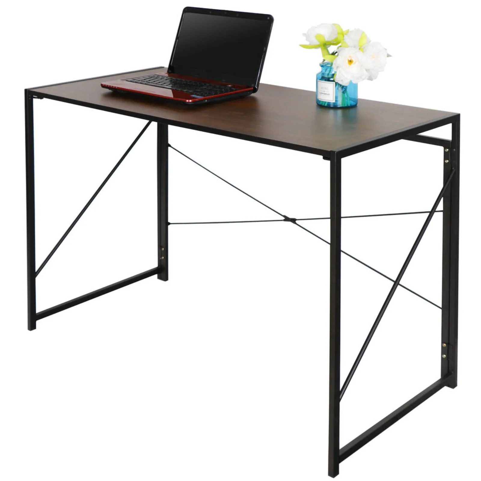 Home Office Computer Writing Desk Pc Laptop Workstation Table with Foldable Legs United States