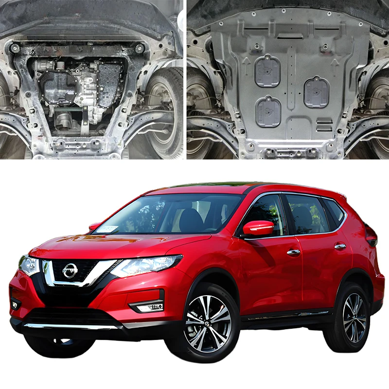 

Car Accessories Black Under Engine Guard Mudguard Board Splash Shield Mud Fender Plate Panel For Nissan Rogue 2010-2020 2.0L