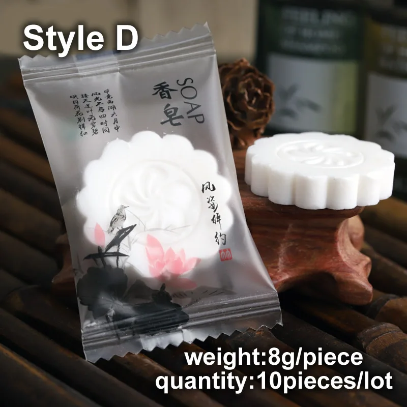 Free Shipping Hotel Supplies Mixed Style Personal Cleaning Care Home Appliance Bathing Disposable Soap Independent Packing