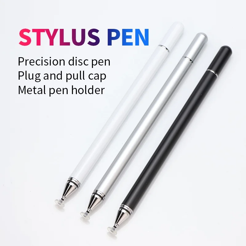 

Disc Stylus Pen Touch Pen for Teclast T40 Air 2023 M40 Pro Air Plus T40 P20HD P30HD T50 Magnetic Cap Gradient Capacitive Stylus