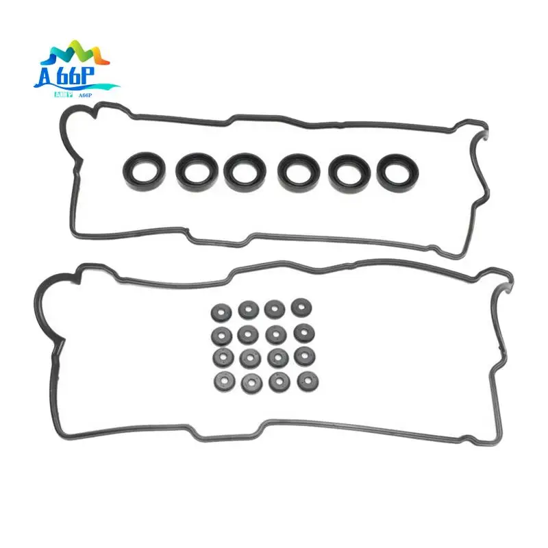 

A66P-Valve Cover Gasket Set 3VZFE 5VZFE For Toyota Tacoma Camry T100 Lexus 3.0 3.4 1992-2004 Spark Plug Tube Seals Kit