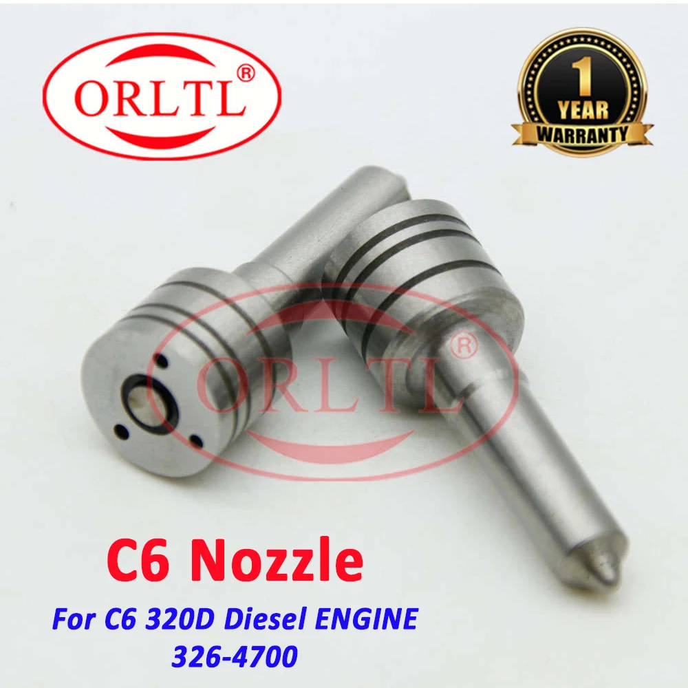 

ORLTL 326-4700 Fuel Injector C6 Nozzle Tip C6 Injector Nozzle C6 for 320-0680,292-3790,282-0480,10R-7673