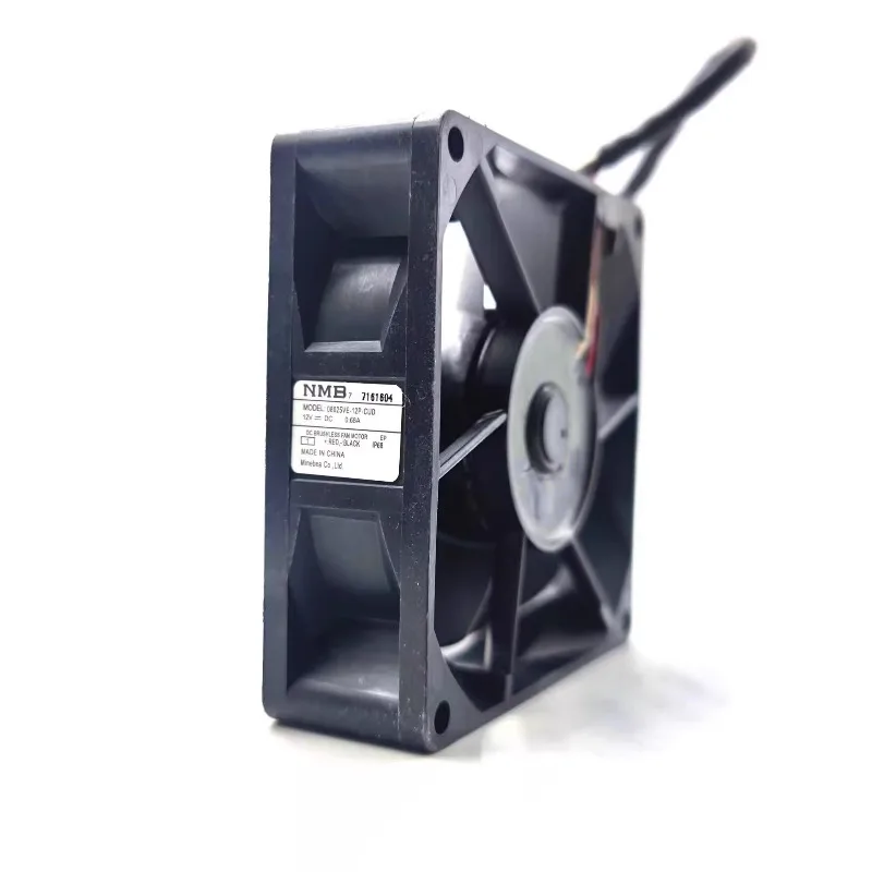Original New Cooler Fan for NMB 08025VE-12P-CUD 12V 0.68A 4-Wire Waterproof Inverter Cooling Fan 8CM 80x80x25mm