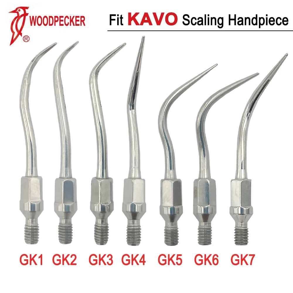 Original Woodpecker Dental Ultrasonic Scaler Tip Scaling Tips Periodontics Endodontics Dentistry Tool  Fit KAVO Scaling Handpiec