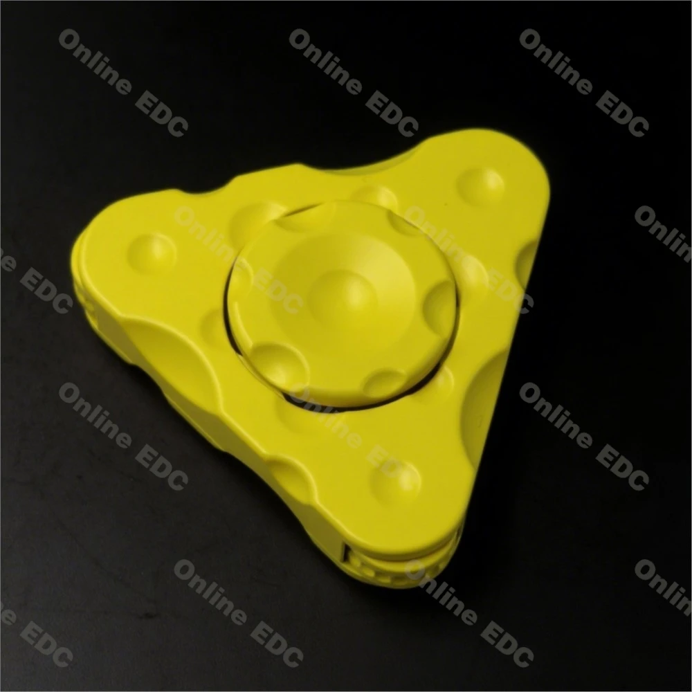 Gebrauchte EDC Toys OS&JOY mechanische Käse-Fidget-Spinner, Titan-Fidget-Spinner