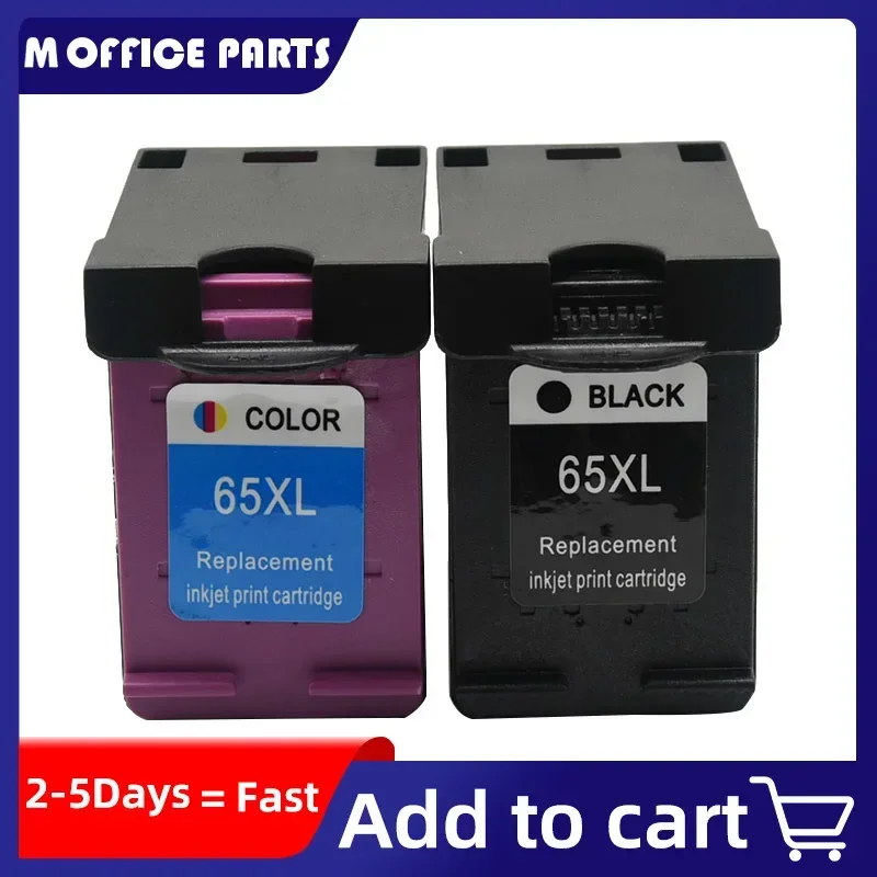 Ink cartridge 65XL Compatible for hp 65 XL Cartridge for hp65xl for hp65 for hp Envy 5010 5020 5030 5032 5034 5052 5055