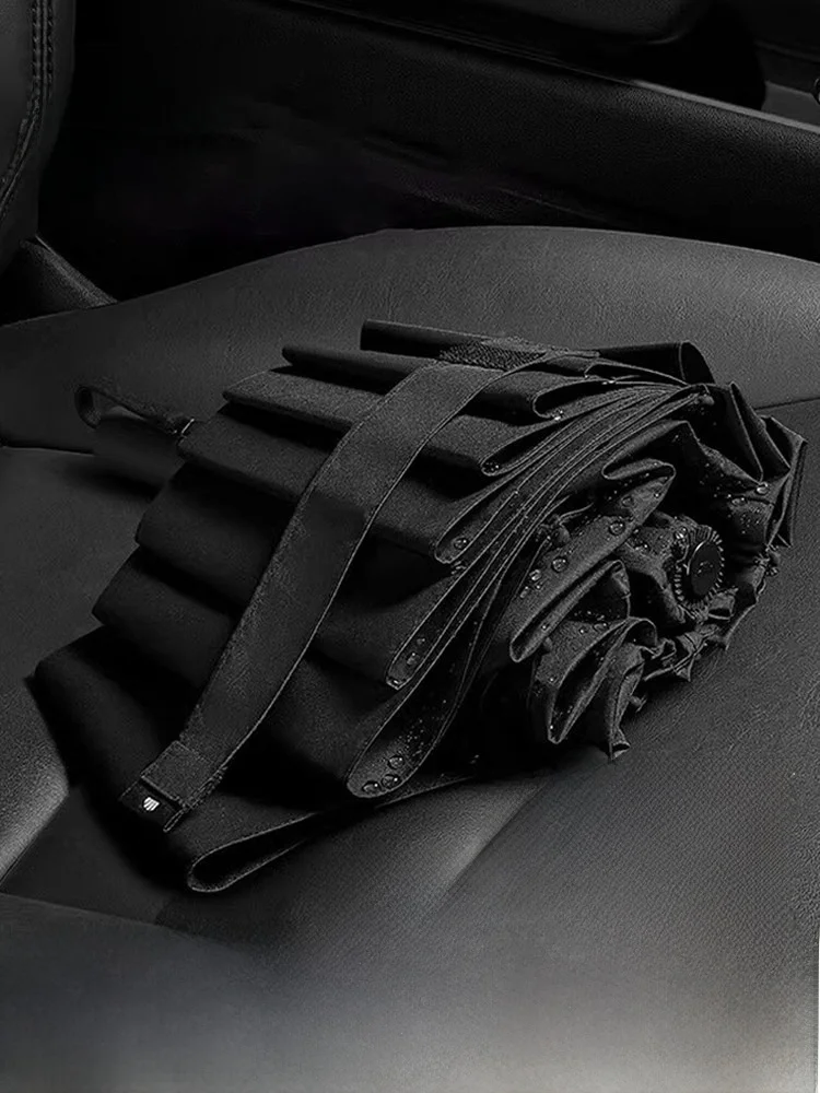 

Brolly Resistant to Wind And Rain Reversal Large Size Men's Auatic Double Person Umbrella for Sun And Rain Protection